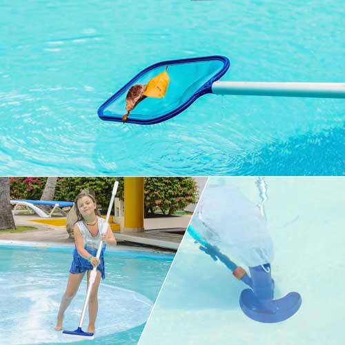 kit pentru curatarea perfecta a piscinei